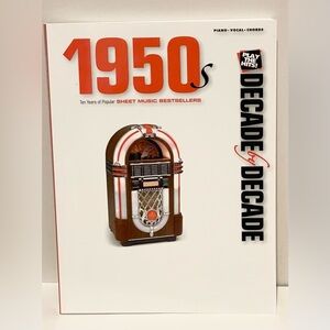 Play the Hits! 1950s sheet music book bestseller for Piano•Vocal•Chords